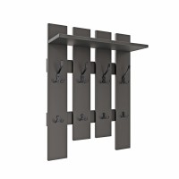 Wieszak ażurowy - Czarny - Na ubrania