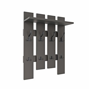 Wieszak ażurowy - Czarny - Na ubrania