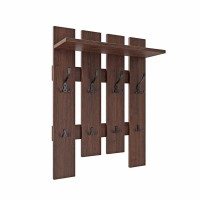 Wieszak ażurowy - Wenge - Na ubrania