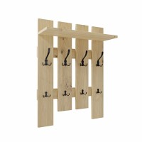 Wieszak ażurowy - Dąb artisan - Na ubrania