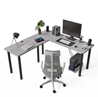 Biurko narożne - Beton