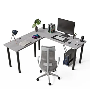 Biurko narożne - Beton