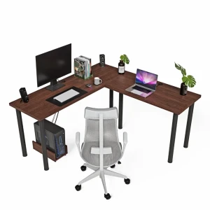 Biurko narożne - wenge prawe - wizualizacja.webp