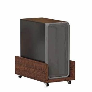 Podstawka pod komputer na kółkach - wenge .webp