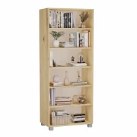 Regał podwójny - Dąb artisan