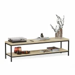 Stolik rtv loft - dąb artisan.webp