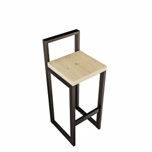 Hoker z oparciem - dąb-artisan yrke.webp