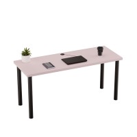 Biurko komputerowe Iron - Różowe