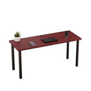Biurko komputerowe Iron - Czerwone