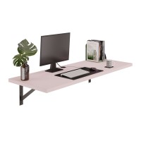 Biurko lewitujące - Różowe