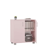Komoda biurowa na dokumenty - Różowy