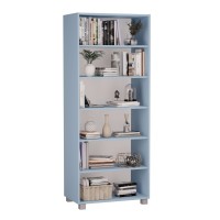 Regał podwójny - Niebieski