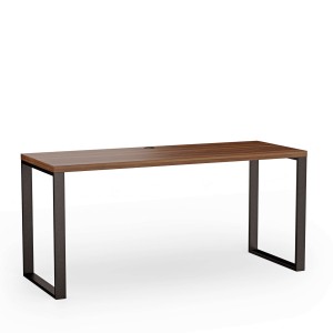 Biurko z metalowymi nogami - Orzech (2).jpg