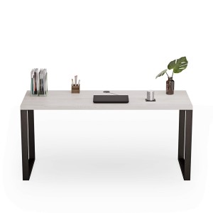 Biurko z metalowymi nogami - Sosna (3).jpg