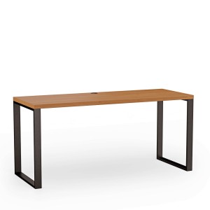 Biurko z metalowymi nogami - Olcha (2).jpg