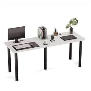 Biurko podwójne Iron Duo - Białe