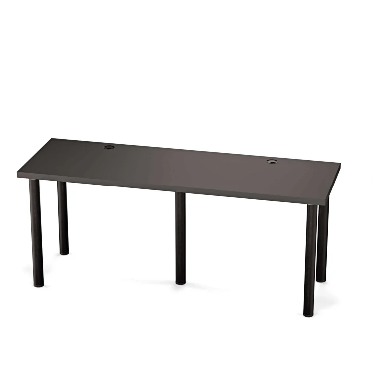 Biurko podwójne Iron Duo - Czarne (4).jpg