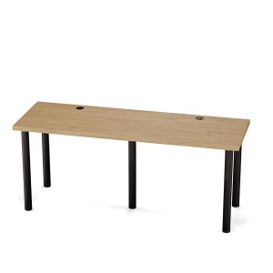 Biurko podwójne Iron Duo - Dąb kamienny (4).jpg