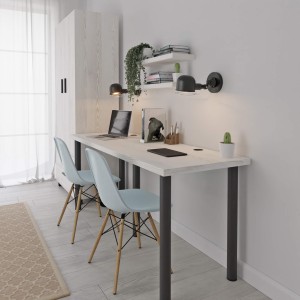 Biurko podwójne Iron Duo - Sosna (6).jpg