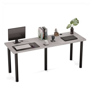 Biurko podwójne Iron Duo - Beton