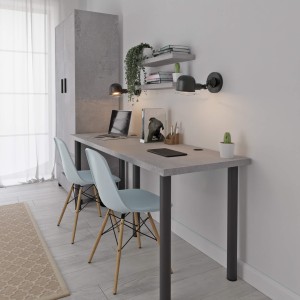 Biurko podwójne Iron Duo - Beton (6).jpg