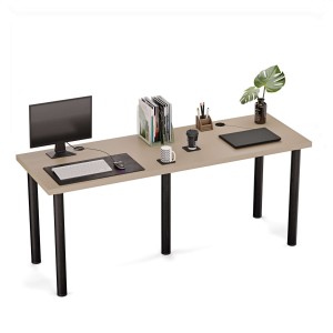 Biurko podwójne Iron Duo - Cappuccino (1).jpg