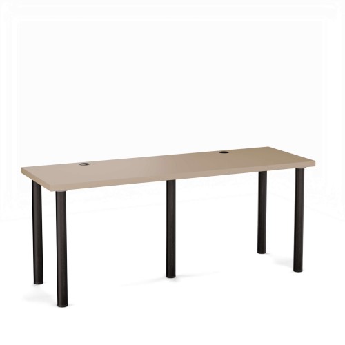 Biurko podwójne Iron Duo - Cappuccino (2).jpg