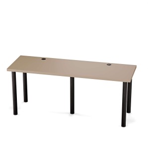 Biurko podwójne Iron Duo - Cappuccino (4).jpg