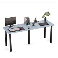 Biurko podwójne Iron Duo - Niebieski