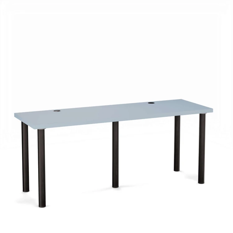 Biurko podwójne Iron Duo - Niebieski (2).jpg