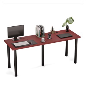 Biurko podwójne Iron Duo - Czerwony (1).jpg