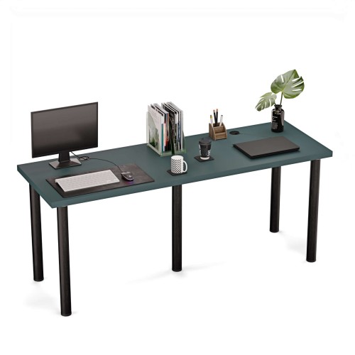 Biurko podwójne Iron Duo - Zielony (1).jpg
