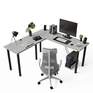 Biurko narożne - Szare