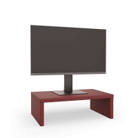 Pojedyncza podstawka pod monitor - Czerwony