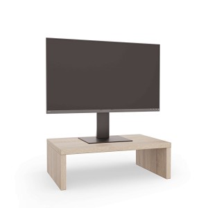Pojedyncza podstawka pod monitor - Dąb sonoma