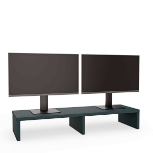 Podwójna podstawka pod monitor - Zielony