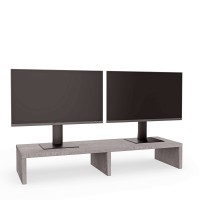 Podwójna podstawka pod monitor - Beton