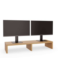 Podwójna podstawka pod monitor - Buk
