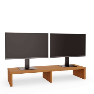 Podwójna podstawka pod monitor - Olcha