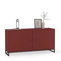 Komoda metalowa czerwony - kolekcja Metalove