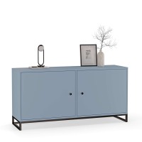 Komoda metalowa niebieski - kolekcja Metalove
