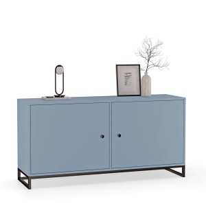 Komoda metalowa niebieski - kolekcja Metalove