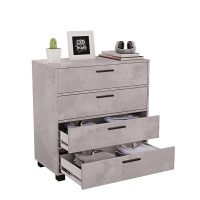 Komoda z szufladami Anna - Beton