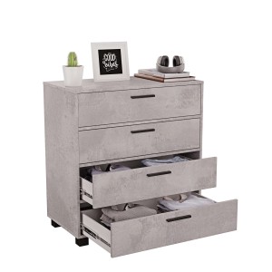 Komoda z szufladami Anna - Beton