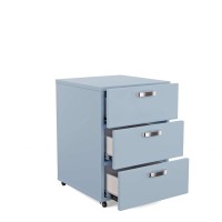 Kontenerek pod biurko - Niebieski