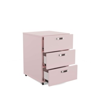 Kontenerek pod biurko - Różowy