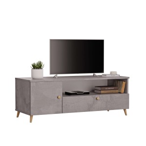 Szafka RTV beton - Kolekcja Scandi