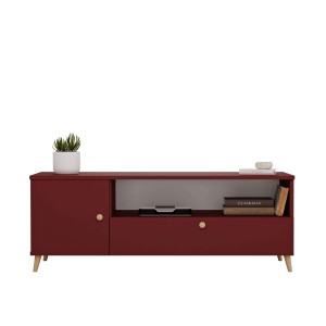 Szafka RTV czerwona - Kolekcja Scandi (2).jpg