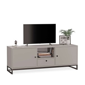 Szafka RTV metalowa z szufladą szare - kolekcja Metalove (1).jpg