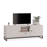 Szafka RTV metalowa z szufladą sosna  - kolekcja Metalove